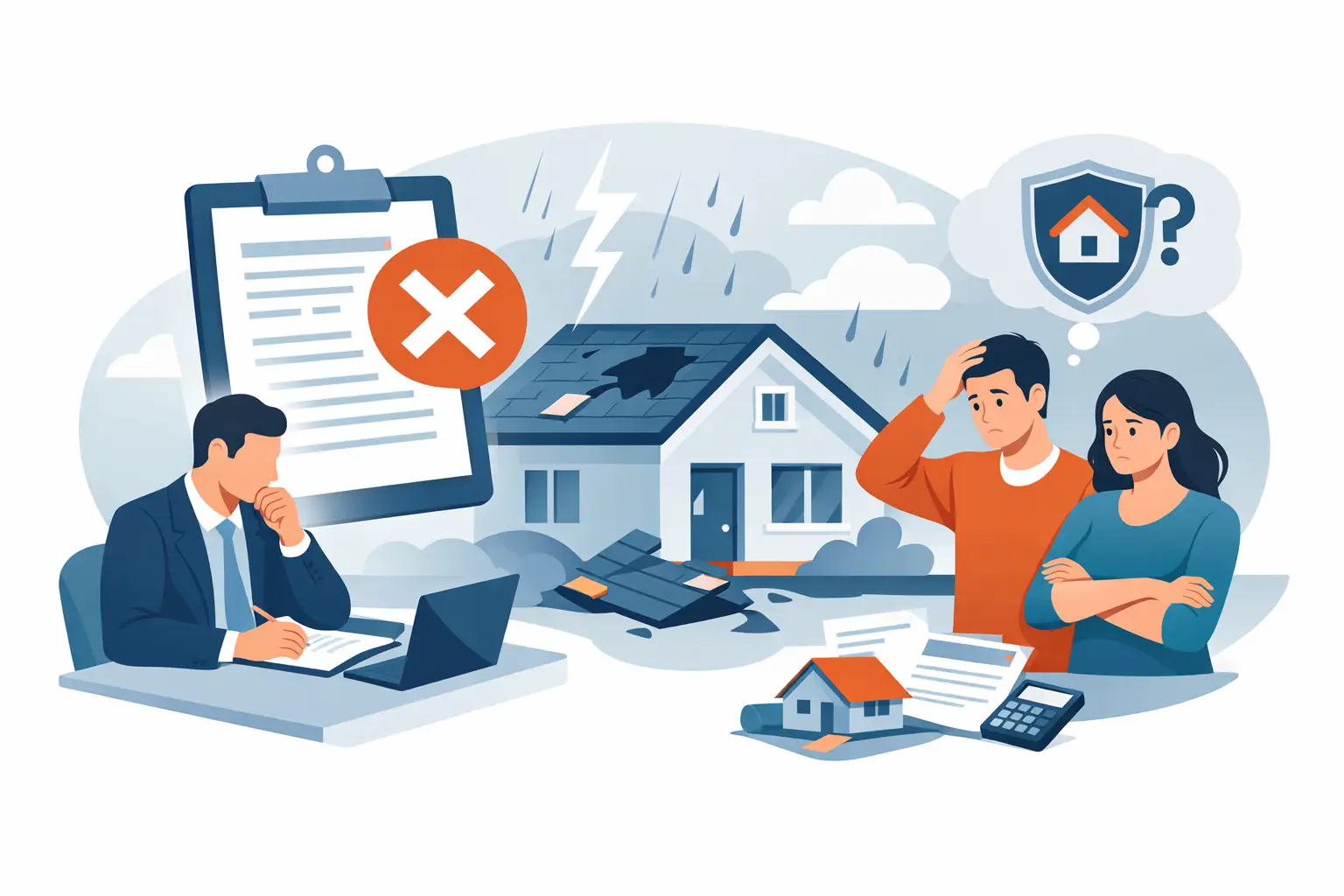 What to Do When a Roof Damage Claim Is Denied